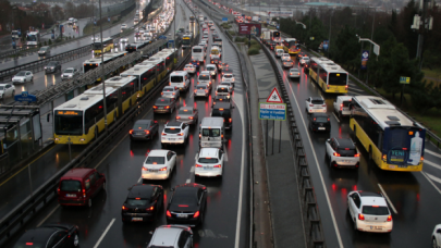 İstanbul'da trafik durdu!