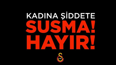 Kulüplerden 'kadına şiddete hayır' paylaşımları! Sessiz kalmadılar...