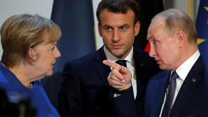 Putin, Merkel ve Macron arasında video konferans ayarlanmasına çalışılıyor