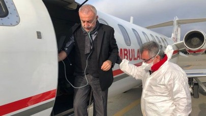 Türk iş insanı Surur Aydın, ambulans uçakla Türkiye’ye getirildi