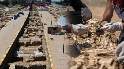 Haydarpaşa Garı'ndaki kazılarda 2 bin 400 yıllık anıt bulundu