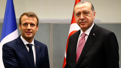 Erdoğan ve Macron görüştü: İlk açıklamalar geldi...