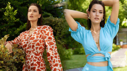 Fahriye Evcen moda sektörüne adım attı