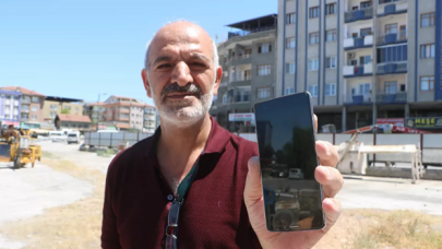 Malatya'da kablo çalan hırsız, unuttuğu telefonunu geri istedi