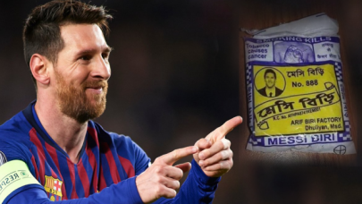 Messi'li sigara paketleri sosyal medyada viral oldu