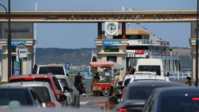 Tatilciler dönüş yolunda; Trafik Yoğunluğu Başlıyor