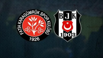 Beşiktaş'ın Karagümrük maçı ilk 11'i açıklandı