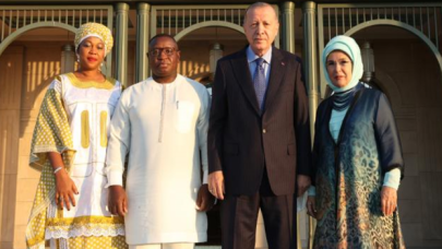 Cumhurbaşkanı Erdoğan, Sierra Leone Cumhurbaşkanı Bio ile görüştü