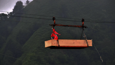 Rize'de, teleferikten düşen kadın hayatını kaybetti