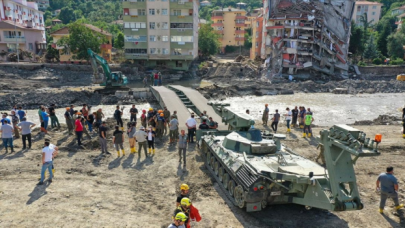 Selin vurduğu Bozkurt’ta sağanak başladı