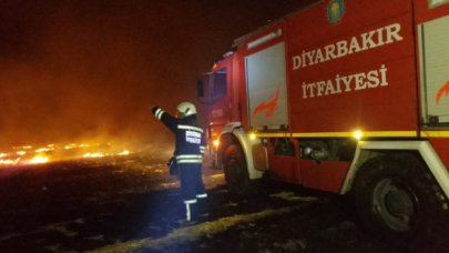 Diyarbakır Hevsel Bahçeleri'nde 3 noktada yangın!