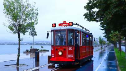 Ordu’da tekerlekli tramvay hattı kuruldu