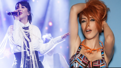 Şarkıcı Hande Yener'in sahne kostümü sosyal medyaya damgasını vurdu