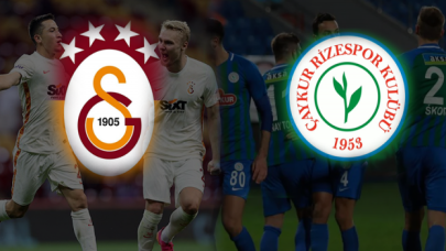 Galatasaray, Rizespor'u 3-2 yendi!