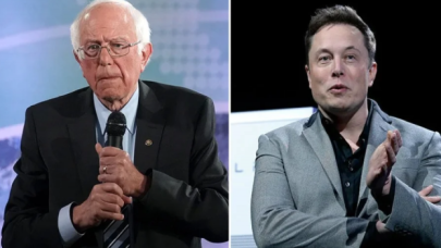 Elon Musk, Bernie Sanders ile dalga geçti