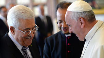 Filistin Devlet Başkanı Abbas'dan Papa Franciscus'a ziyaret