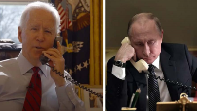 Biden ile Putin yarın telefon görüşmesi gerçekleştirecek