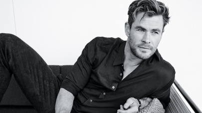 Chris Hemsworth'ten kar banyosu paylaşımı