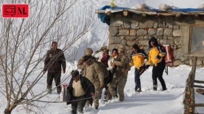 Tunceli'de askeri helikopter hasta kadın için havalandı