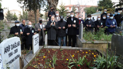 Arif Dağlar Vefatının 2. Yılında Kartal’daki Mezarı Başında Anıldı