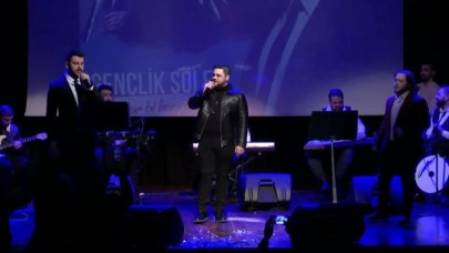 BTP Genel Başkanı Hüseyin Baş'dan usta sanatçılara taş çıkartan performans