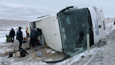 Konya'da tur otobüsü devrildi: 6 ölü, 41 yaralı