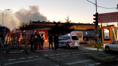 Ümraniye E Tipi Cezaevi'nde yangın