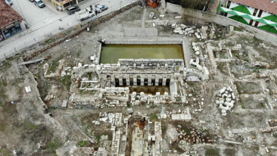 2 bin yıllık tarihi Roma Hamamı'nda sular çekildi