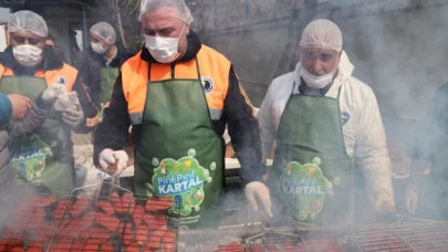 Başkan Gökhan Yüksel Belediye Personeli ile Sucuk-Ekmek Etkinliğinde Buluştu