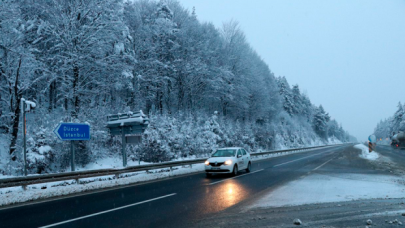 Bolu'dan İstanbul'a kamyon ve TIR geçişi durduruldu