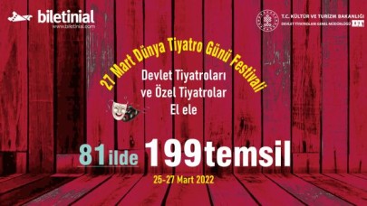 “Dünya Tiyatro Günü”nü teknolojisiyle destekliyor