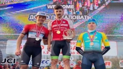 Grand Prix Alanya’da kürsü Büyükşehirli Onur Balkan’ın