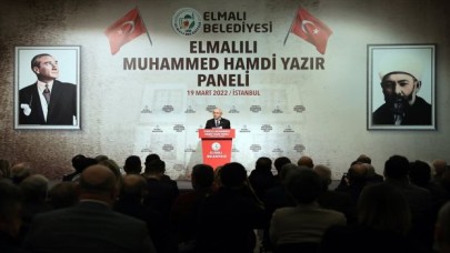 Kemal Kılıçdaroğlu, Elmalılı Muhammed Hamdi Yazır'ın anıldığı panelde