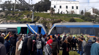 Tunus'ta tren kazası: En az 65 yaralı