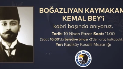 Boğazlıyan Kaymakamı Milli Şehit Kemal Bey, Mezarı Başında Anılacak