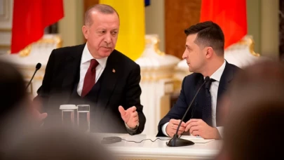 Cumhurbaşkanı Erdoğan, Ukrayna lideri Zelenskiy ile görüştü