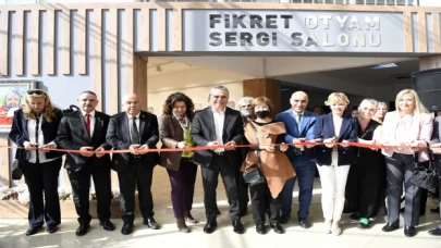 Fikret Otyam Sergi Salonu açıldı