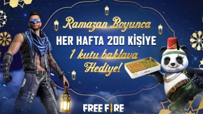 Free Fire, Ramazan’da oyunculara bir ton baklava dağıtacak