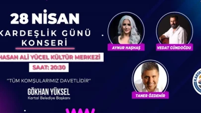 Kartal Belediyesi’nden Kardeşlik Günü’ne Özel Konser