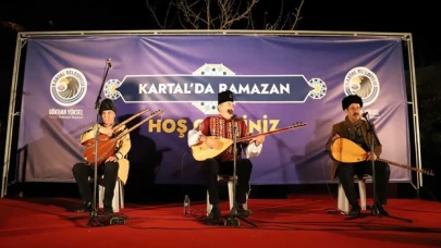 Kartallı vatandaşlar iki yıl aradan sonra Ramazan sofrasında bir araya geldi