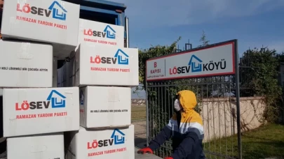 LÖSEV'den lösemili çocuklara ramazan ihtiyaç kolileri