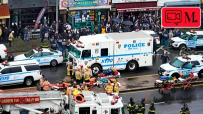 New York Metrosu'ndaki saldırının ilk anları