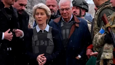 Ursula Von Der Leyen ve Josep Borrell Kiev'e gitti