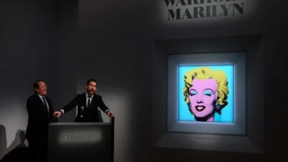 Andy Warhol'un Marilyn Monroe portresine rekor fiyat