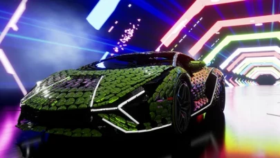 LEGO’dan yapılma gerçek boyutlu Lamborghini İstanbul’da