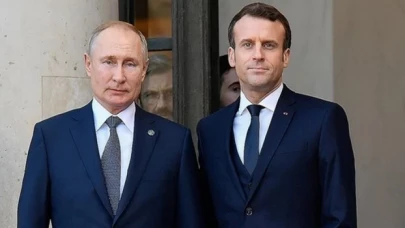 Macron ve Putin telefonda görüştü