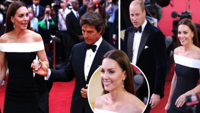 Tom Cruise'dan Prens William ve eşi Kate Mİddleton'a özel karşılama