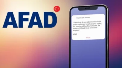 AFAD'dan cep telefonlarına sesli 'hayati uyarı bildirimi'