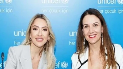 Hadise, UNICEF Çocuk Hakları Savunucusu Oldu