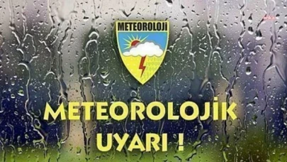 Meteoroloji uyardı! Sağanak yağış bekleniyor